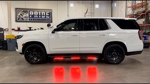 2021 Chevy Tahoe PPV Whelen Setup #PrideOutfitting