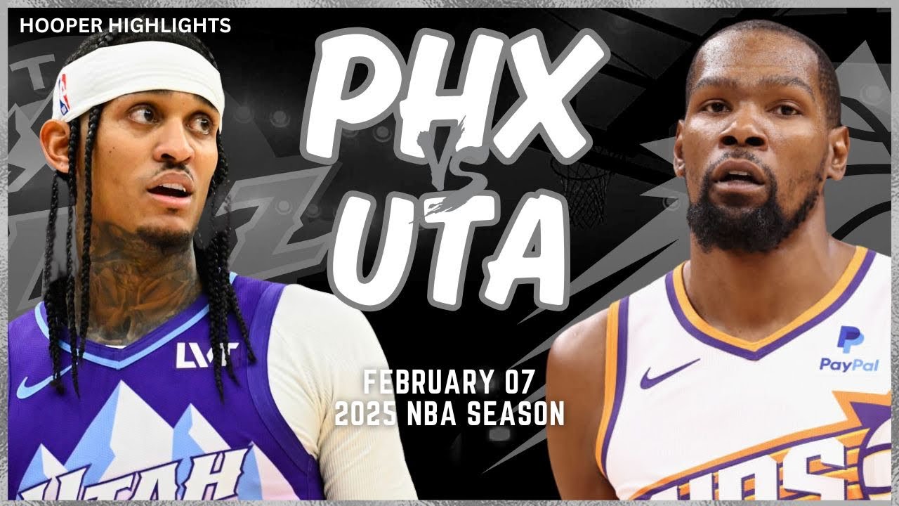 Phoenix Suns vs Utah Jazz Full Game Highlights | Feb 7 | 2025 NBA Season