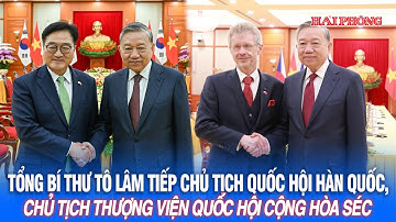 Tổng Bí thư Tô Lâm tiếp Chủ tịch Quốc hội Hàn Quốc, Chủ tịch Thượng viện Quốc hội Cộng hòa Séc