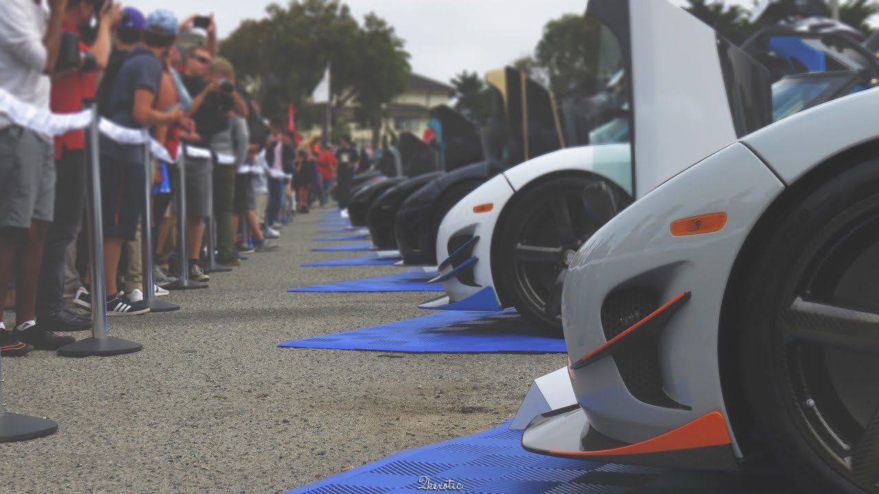 Exotics On Cannery Row Sound Compilation - Fire Spitting Lamborghini Aventador, Rev Battles