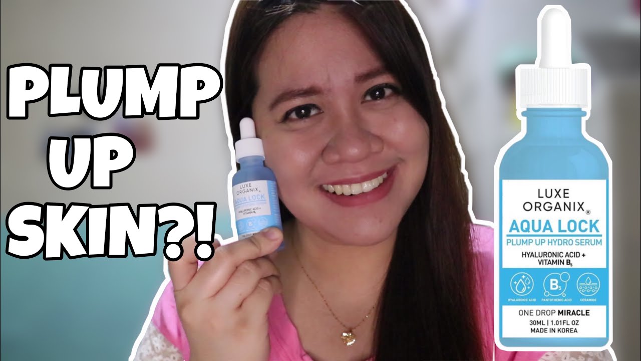 luxe organix aqua lock serum