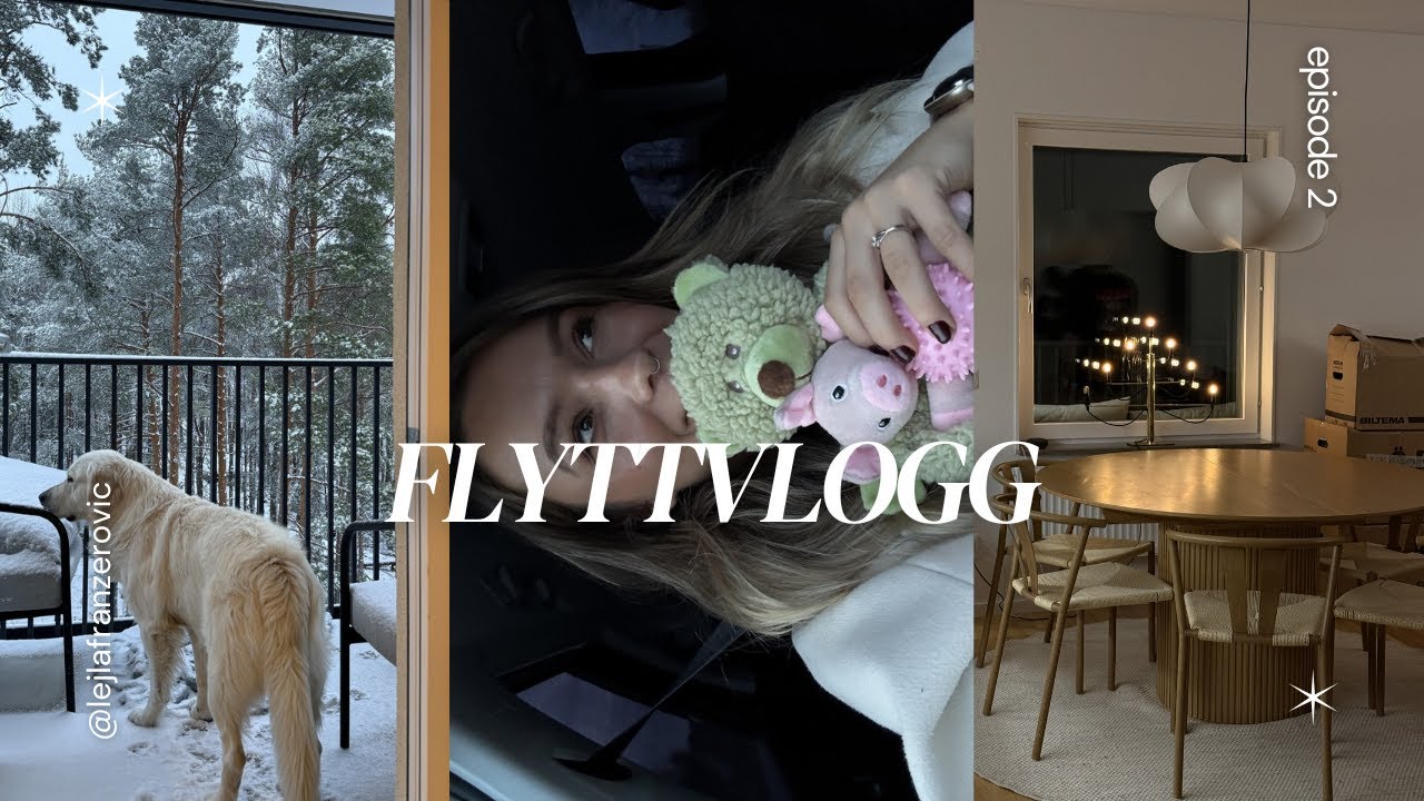 FLYTTVLOGG - Vi flyttar in och avslöjar en stor överraskning!