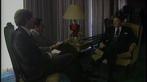 President Reagan's Interview with Larry Barrett an...