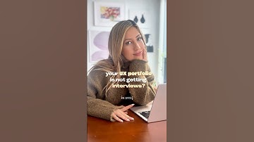 Take these 4 tips seriously when it comes to getting ux job interviews #uxdesign #uxui #portfolio
