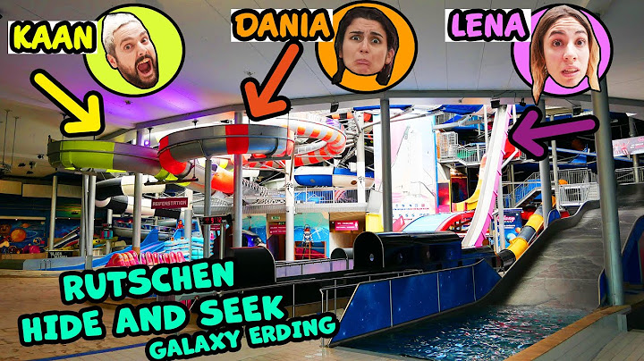 XXL HIDE AND SEEK IM SCHWIMMBAD aber nur BEI RUTSCHEN VERSTECKEN ERLAUBT!