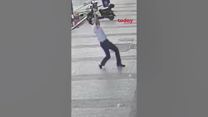 'Barehanded baby catching hero' saves toddler falling from 6th storey apartment in China