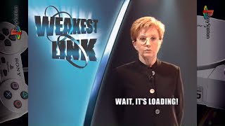 The Weakest Link - Gameplay Footage - PS1/PSX/PSOne - Retroarch 1080p