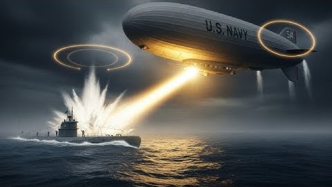 German Officers Shocked When America Used Blimps to Hunt Their Submarines