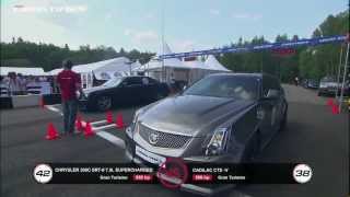 Cadillac CTS V vs Chrysler 300C SRT 8 vs BMW M6 ESS VT3. Chrysler 300c Vs Cadillac Cts