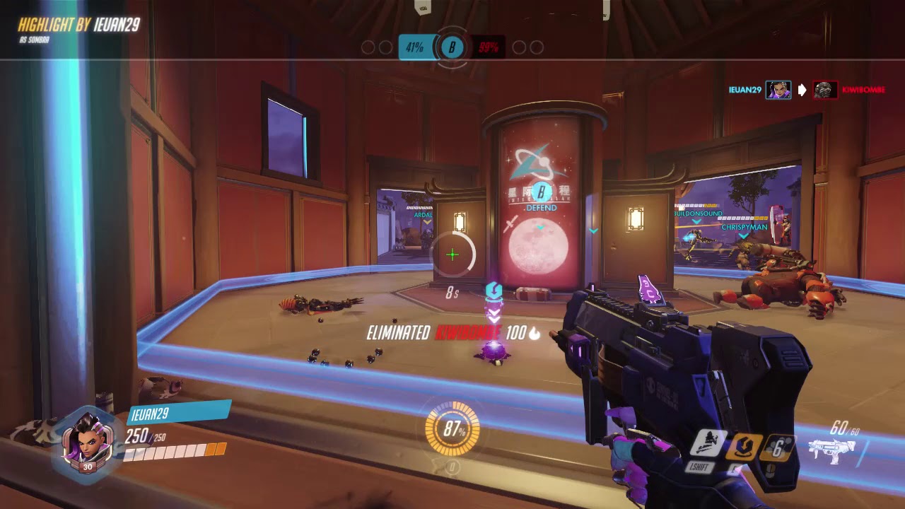 Sombra hacks Doomfist