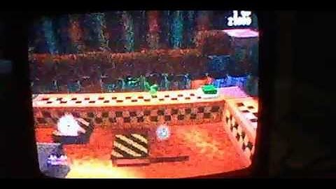 Luigi and Kirby review-Walkthrough-Commentary: Frogger PS1 Part 7 The Dark cavern.