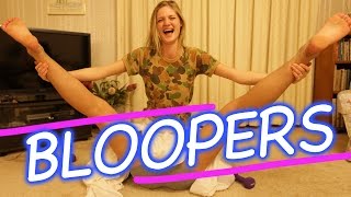 WORLD'S TALLEST GIRL - FUNNY BLOOPERS!!!