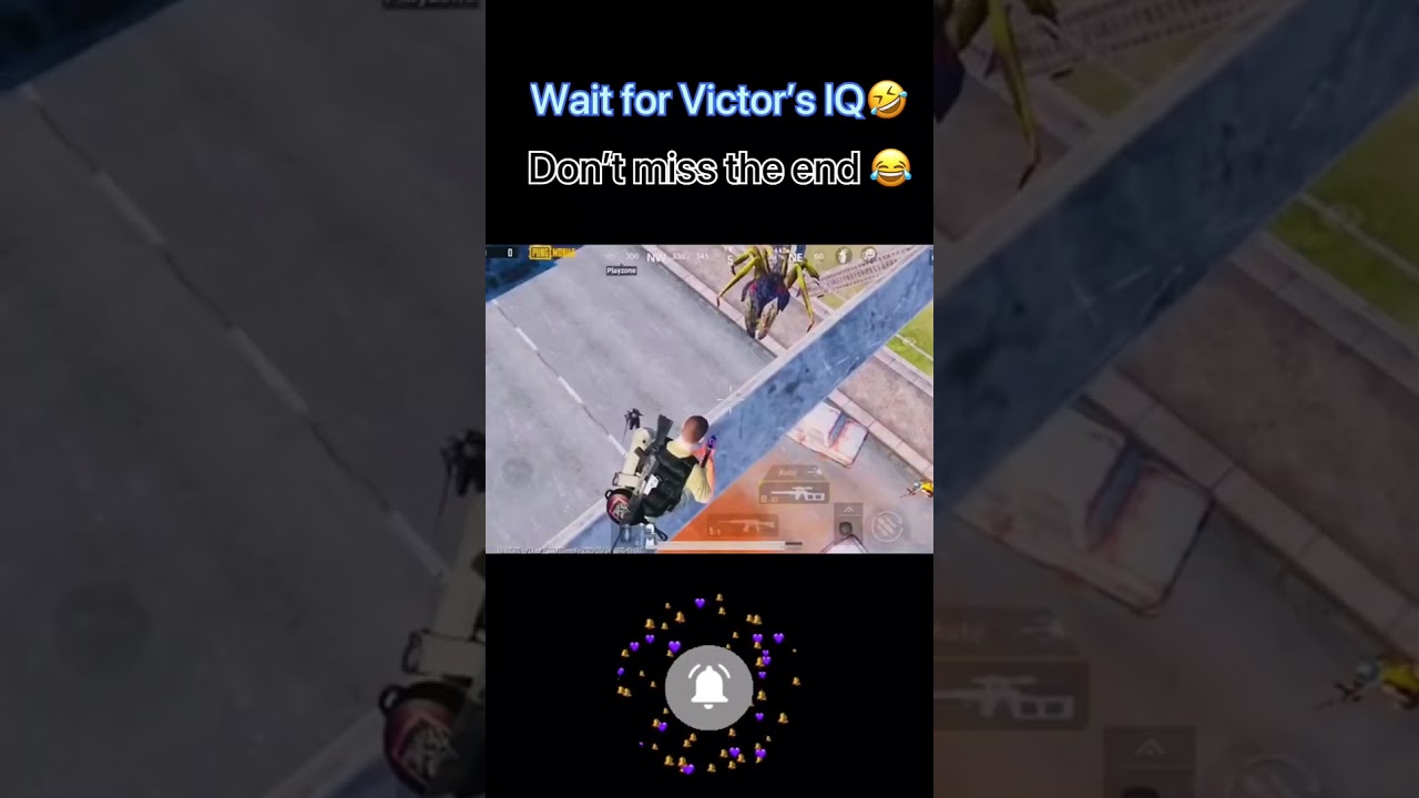 Wait for Victor’s IQ😂Pubg Mobile funny video 