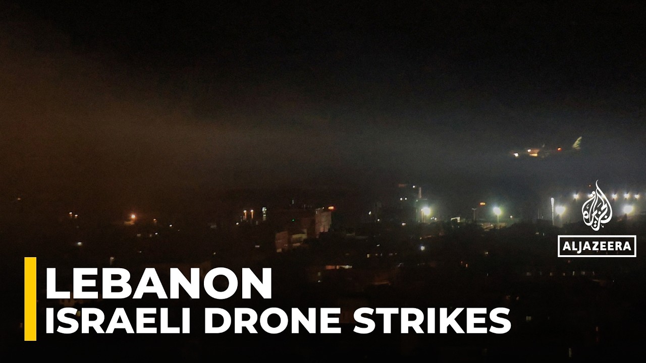 Israel targets Lebanon: New wave of drone strikes launched in east and south