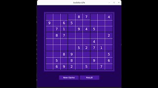 Sudoku Game Project using Java screenshot 2