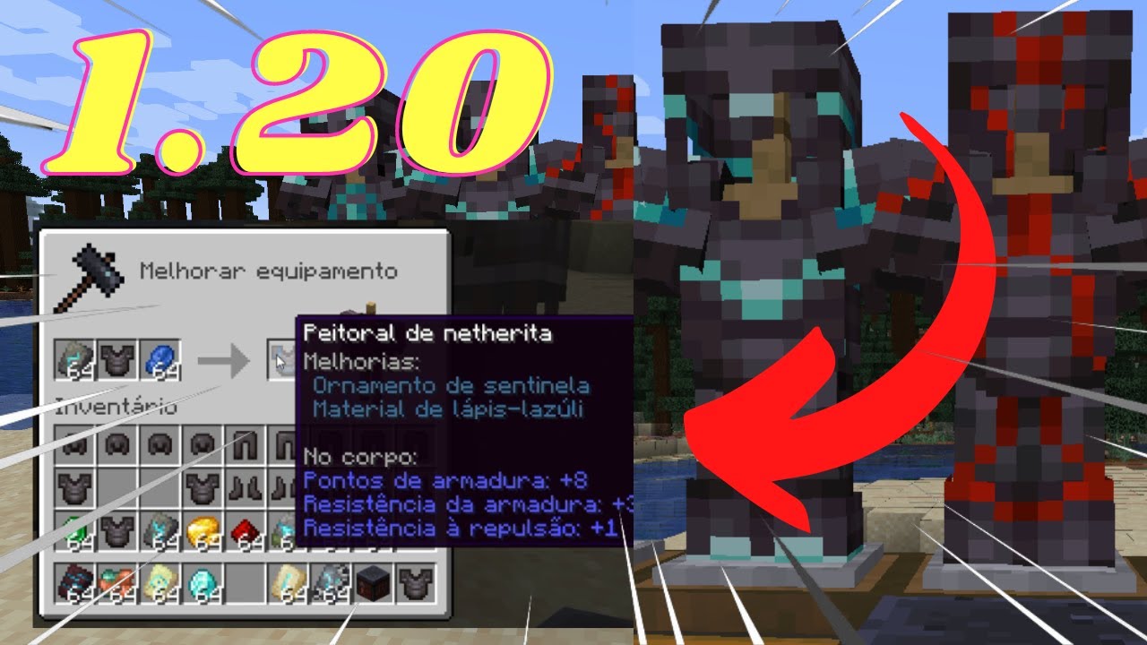 Atualização 1.20 para o Minecraft vai adicionar acabamentos de