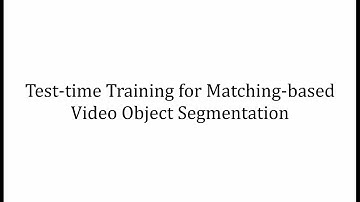 Visual examples for Test-Time Training for Matching-Based Video Object Segmentation | @NeurIPS2023
