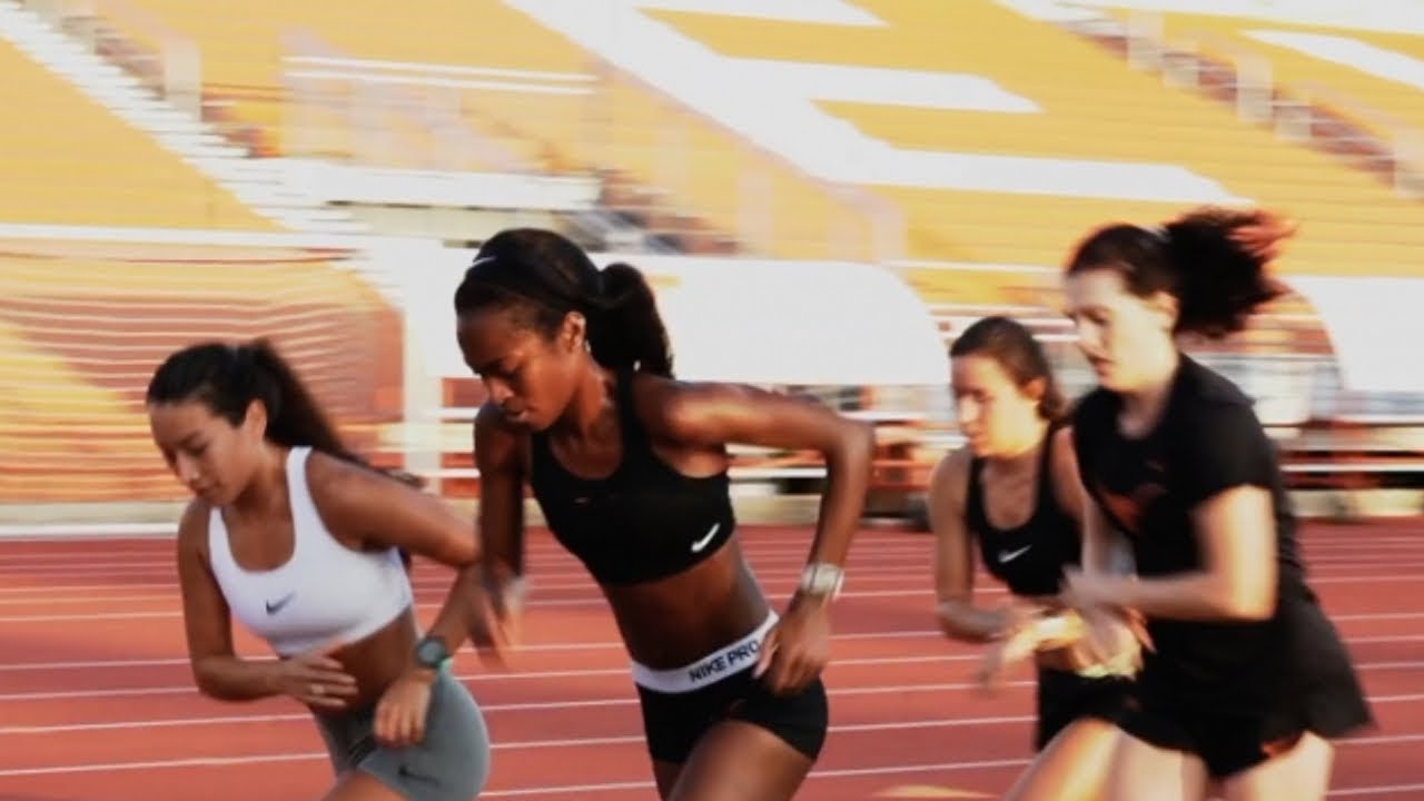Workout Wednesday Texas Women Track Workout YouTube
