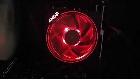 AMD Wraith Prism Mirage Effect