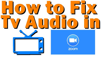 How to fix TV audio issues in Zoom - Zoom Tips and tricks