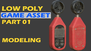 Game Ready Anemometer Modeling And Texturing | Part 01 | 3ds Max |  Substance Painter
