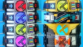 Kamen Rider DEN- O ALL RIDERS  オール仮面ライダー電王, CSM デンオウ & ゼロノスベルト, G & ネガ電王, ウイング & ガオウ, 가면라이더 덴오
