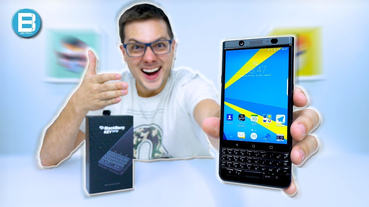 UMA LENDA que VOLTOU! BLACKBERRY KEYONE! SMARTPHONE de RESPEITO