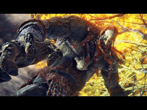 Elden Ring - Fire Giant Boss Fight (4K 60FPS)