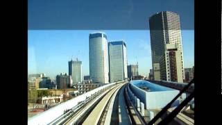 高島彩 - ゆりかもめ フジテレビ女子アナ アナウンス(3) 前面展望