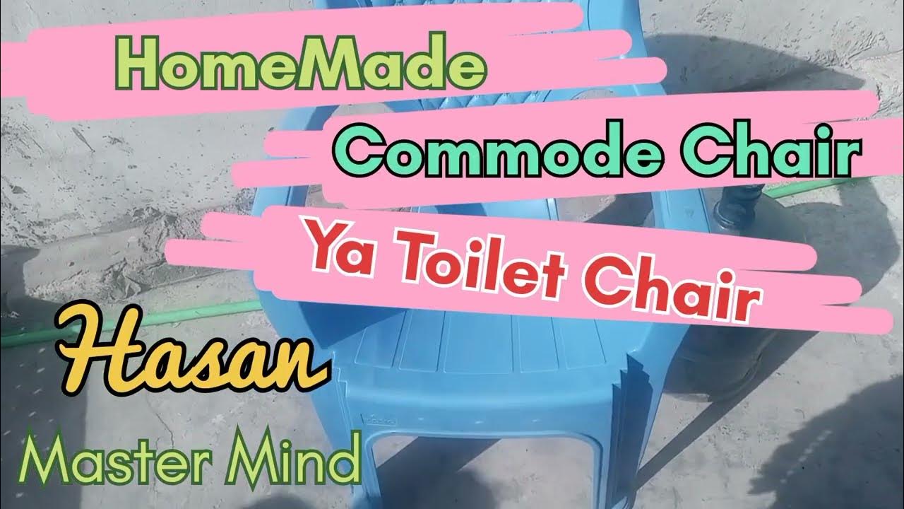 How to Home Made Commode Chair Ya Toilet ChairToilet