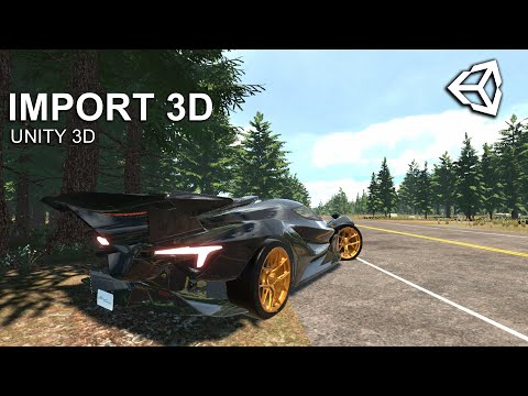 How To Import 3d Models in Unity(with textures)