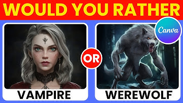How to Create a Thumbnail for a Would You Rather Video Using Canva | Step by Step Guide
