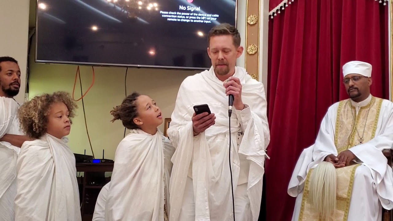 Part 1. After 15 years Journey being baptized in the Ethiopian Orthodox Church Oakland ca