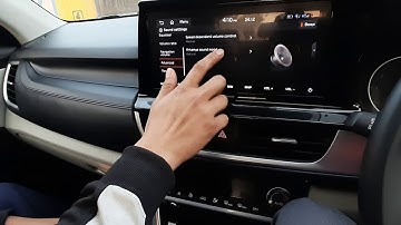 Kia Seltos Music system setting