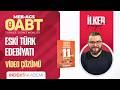 19 - 2026 ÖABT Türkçe - Eski Türk Edebiyatı - 11'li Deneme  - IV - İlker HAYAT