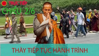 Trực tiếp Sư Minh Tuệ Mới Nhất Ngày 2/6:  THÀY BẮT ĐẦU KHỞI HÀNH