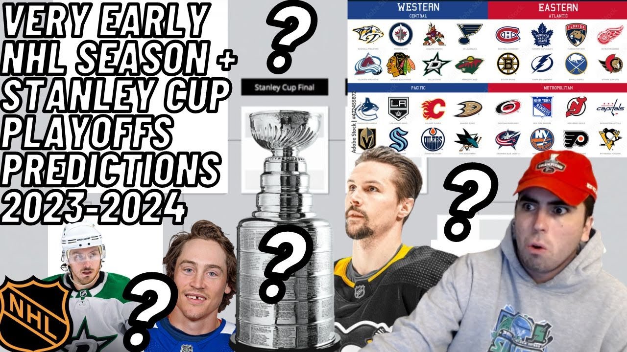 NHL predictions 2023-24: Final standings, playoff projections