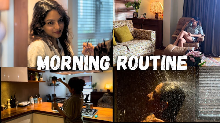 Morning routine | Mannaheliz