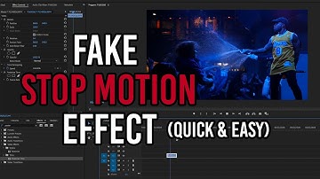 Fake Stop Motion Effect in Adobe Premiere Pro (QUICK & EASY!)
