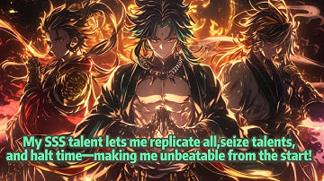 My SSS talent lets me replicate all,seize talents,and halt time—making me unbeatable from the start!