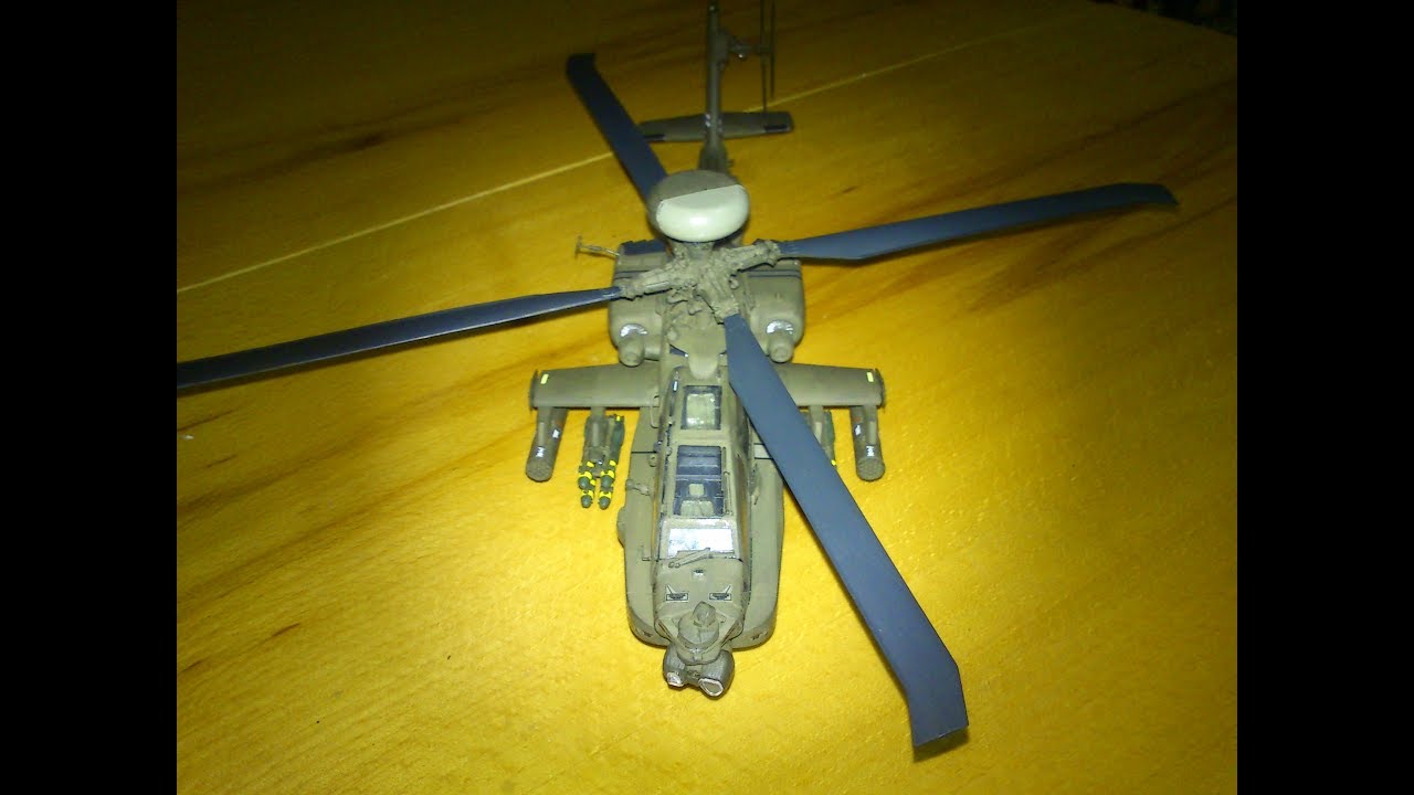 Maquette Revell 1/48 Hélicoptère Apache Longbow AH-64D US Army
