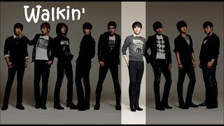 Video thumbnail of "Super Junior - Walkin' (English Lyrics)"