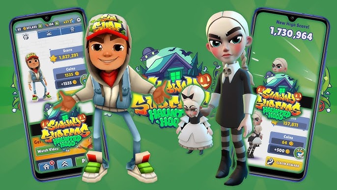 Jake and friends get spooky in latest Subway Surfers update