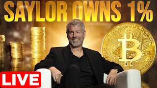 Michael Saylor Now Owns 1% of Bitcoin