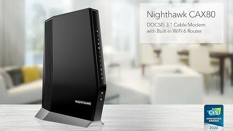 TrueReactions| Nighthawk CAX80 With Router AX6000 Built-in| First Time Using It