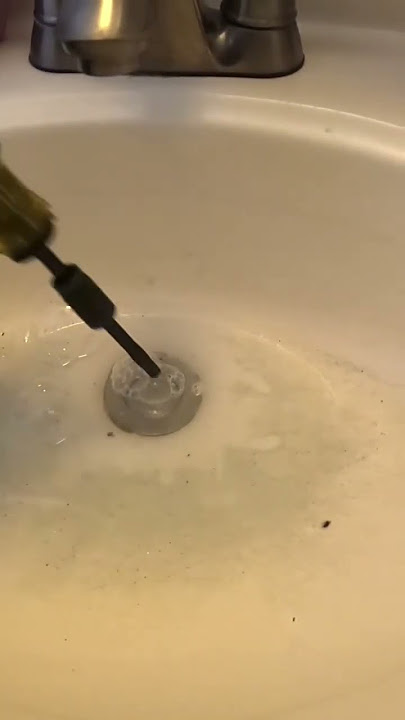 Sink stopper stuck #diy #handy