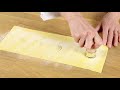 Homemade ravioli with marcato stamps  tutorial