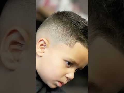 قصات شعر اطفال 2023 حلاقة