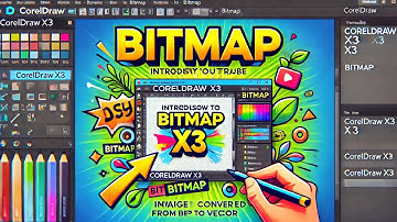 🔥 Introduction to CorelDRAW X3 (Bitmap) – Beginner’s Guide by @joshdigitalconcept279! 🔥