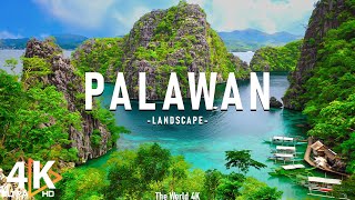 Palawan 4K - Relaxing Music With Beautiful Natural Landscape - Amazing Nature